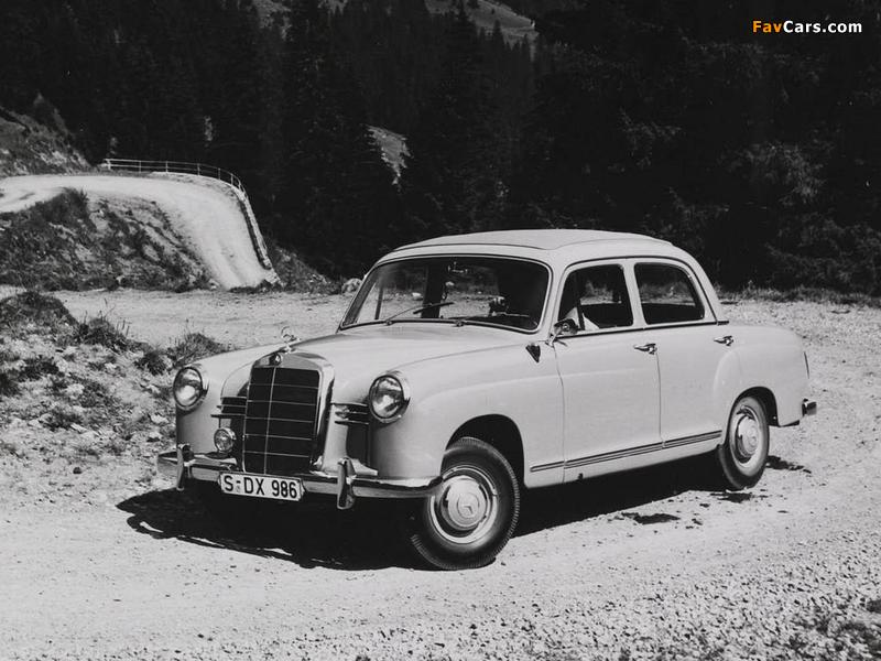 Mercedes-Benz E-Klasse (W120/121) 1953–62 wallpapers (800 x 600)