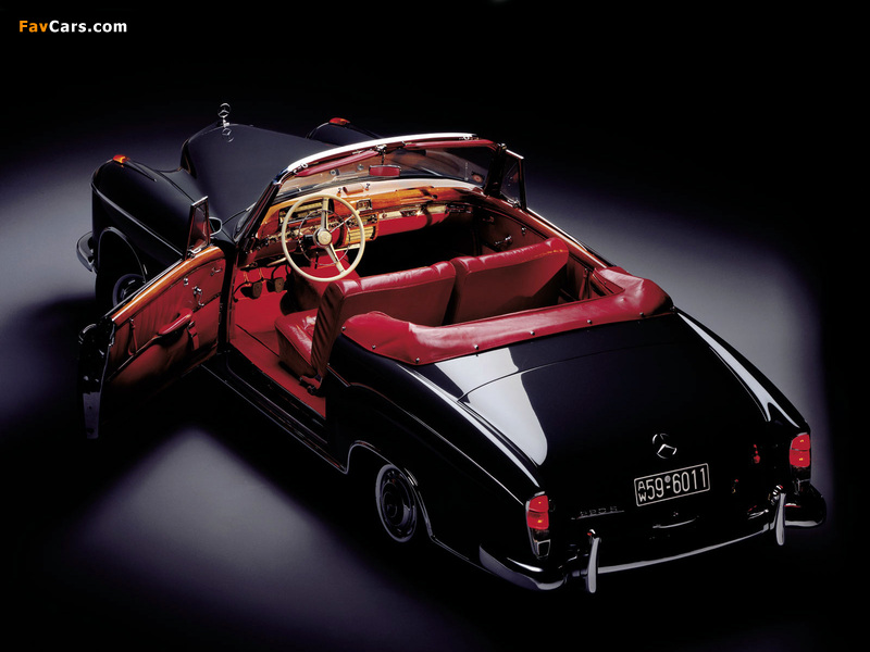 Mercedes-Benz S-Klasse Cabriolet (W180/128) 1956–60 images (800 x 600)