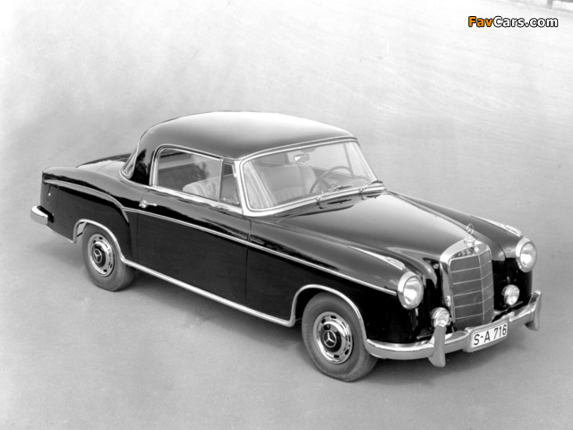 Mercedes-Benz S-Klasse Coupe (W180/128) 1956–60 photos (640 x 480)