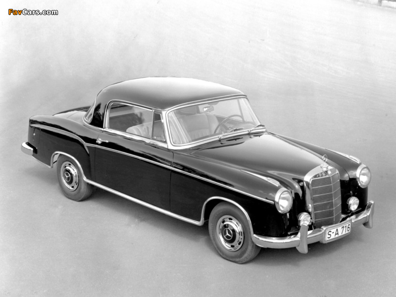 Mercedes-Benz S-Klasse Coupe (W180/128) 1956–60 photos (800 x 600)