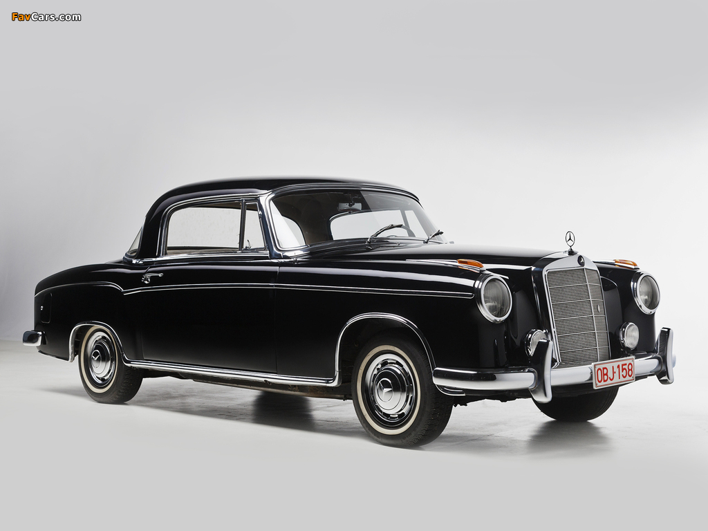 Mercedes-Benz S-Klasse Coupe (W180/128) 1956–60 pictures (1024 x 768)