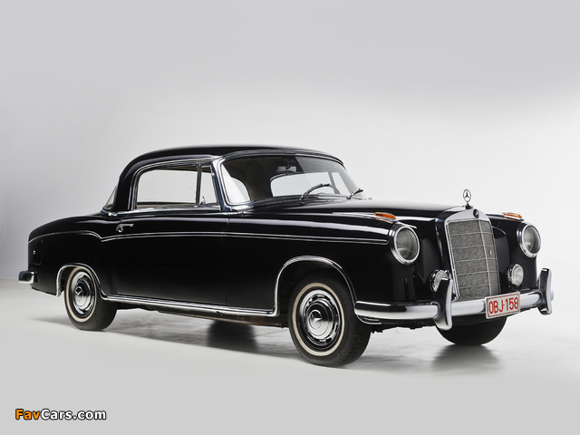 Mercedes-Benz S-Klasse Coupe (W180/128) 1956–60 pictures (640 x 480)
