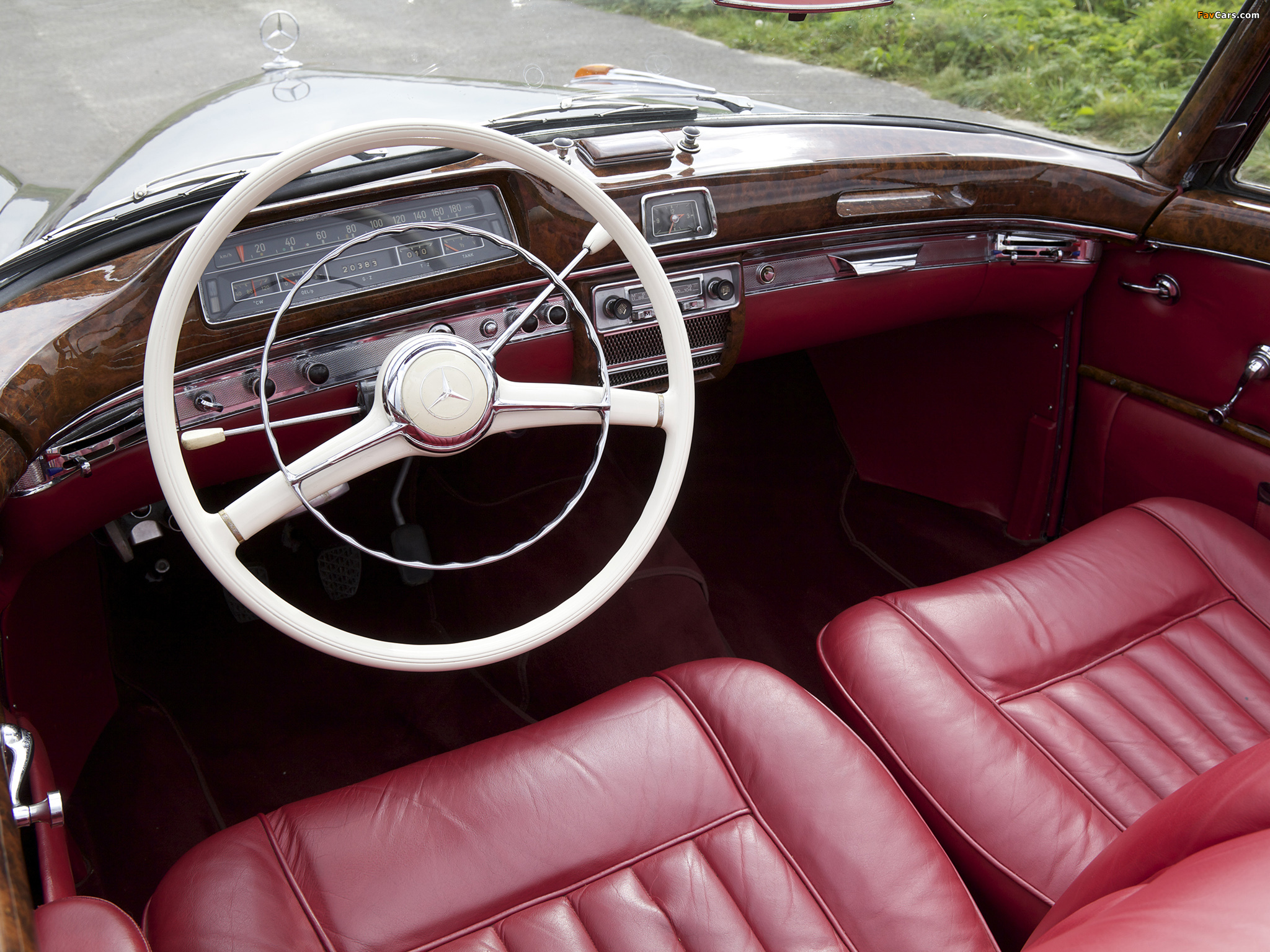 Mercedes-Benz S-Klasse Cabriolet (W180/128) 1956–60 wallpapers (2048 x 1536)