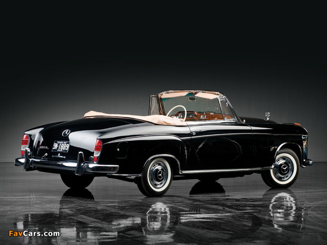 Mercedes-Benz S-Klasse Cabriolet (W180/128) 1956–60 wallpapers (640 x 480)