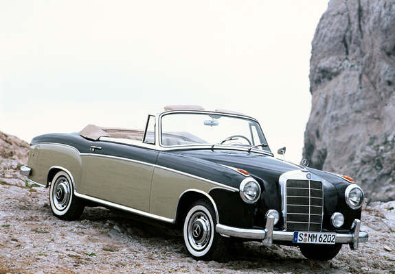 Mercedes-Benz S-Klasse Cabriolet (W180/128) 1956–60 wallpapers