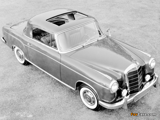 Mercedes-Benz S-Klasse Coupe (W180/128) 1956–60 wallpapers (640 x 480)