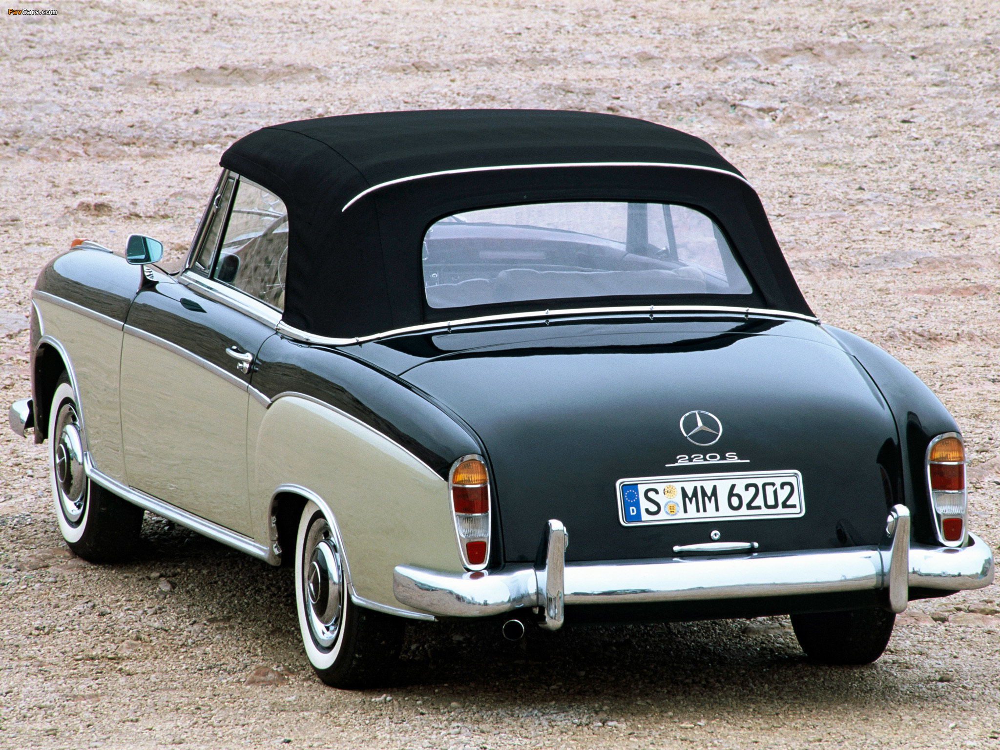 Mercedes-Benz S-Klasse Cabriolet (W180/128) 1956–60 wallpapers (2048 x 1536)