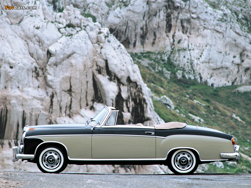 Mercedes-Benz S-Klasse Cabriolet (W180/128) 1956–60 wallpapers (800 x 600)