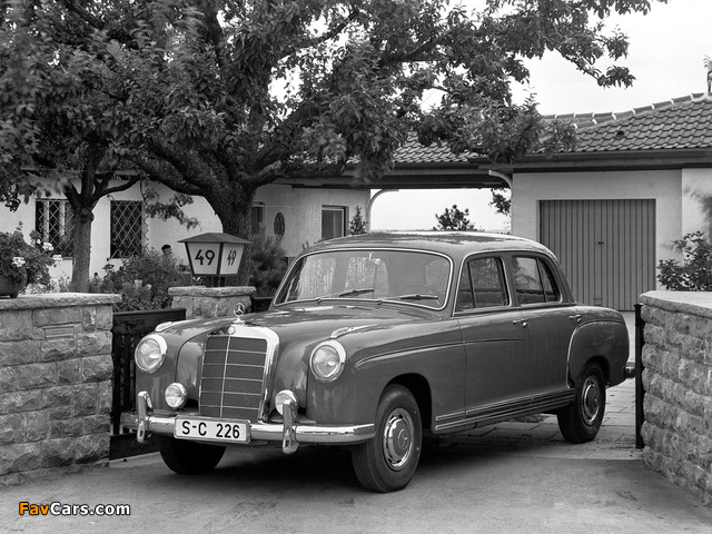 Mercedes-Benz S-Klasse Sedan (W180/128) images (640 x 480)