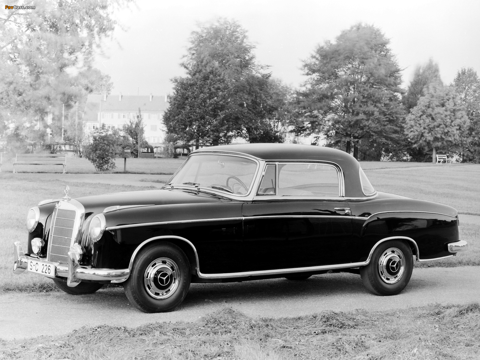 Mercedes-Benz S-Klasse Coupe (W180/128) 1956–60 wallpapers (1600 x 1200)