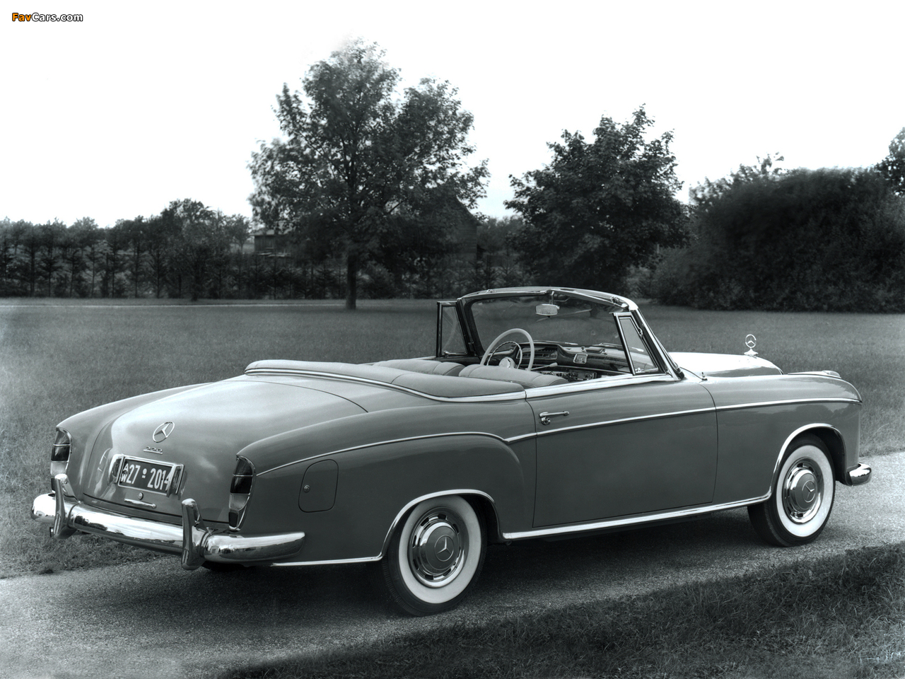 Photos of Mercedes-Benz S-Klasse Cabriolet (W180/128) 1956–60 (1280 x 960)