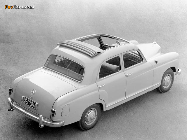Mercedes-Benz E-Klasse (W120/121) 1953–62 wallpapers (640 x 480)