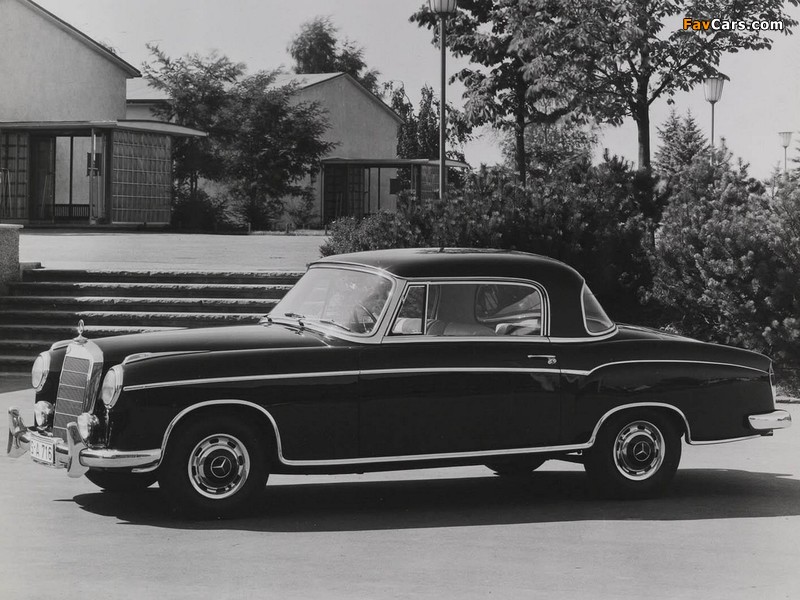 Mercedes-Benz S-Klasse Coupe (W180/128) 1956–60 wallpapers (800 x 600)