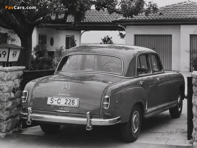 Mercedes-Benz S-Klasse Sedan (W180/128) wallpapers (640 x 480)