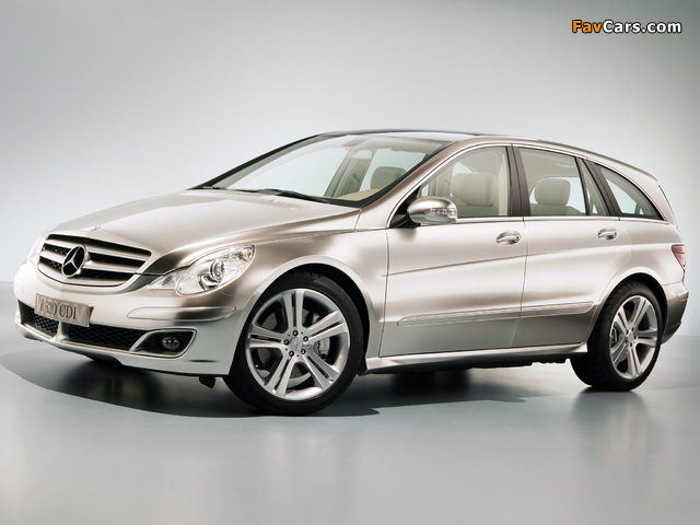 Mercedes-Benz Vision R 320 CDI Concept (W251) 2005 photos (640 x 480)