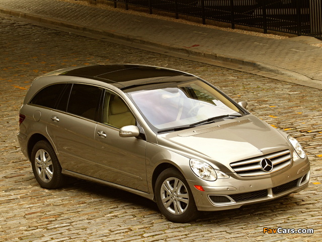 Mercedes-Benz R 500 US-spec (W251) 2005–10 wallpapers (640 x 480)