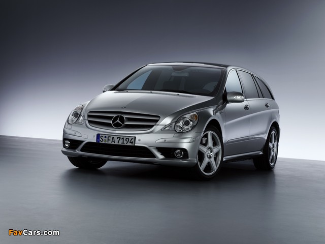 Mercedes-Benz R 63 AMG (W251) 2007–10 photos (640 x 480)