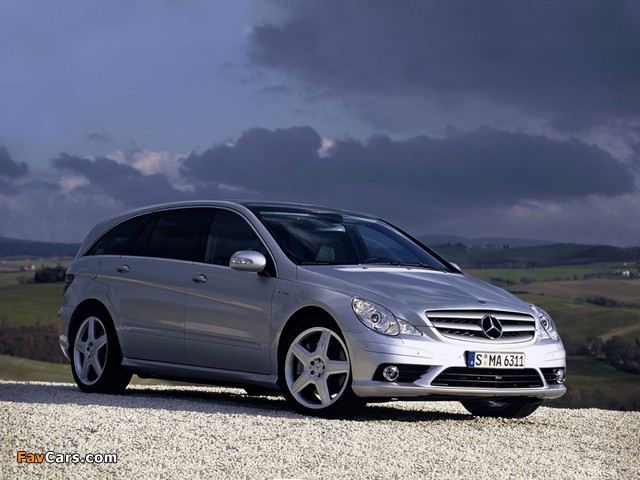 Mercedes-Benz R 63 AMG (W251) 2007–10 pictures (640 x 480)