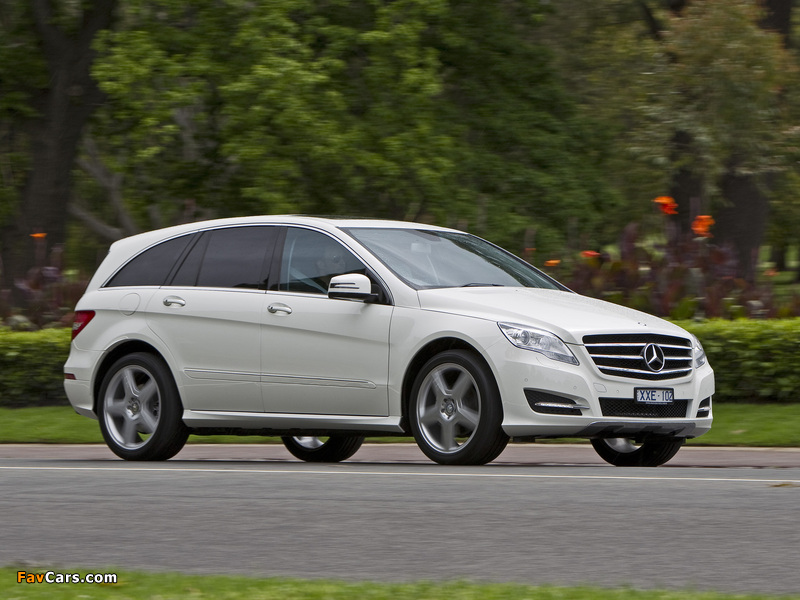 Photos of Mercedes-Benz R 300 CDI AU-spec (W251) 2010 (800 x 600)