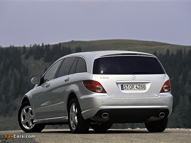 Pictures of Mercedes-Benz R 500 (W251) 2005–10 (640 x 480)