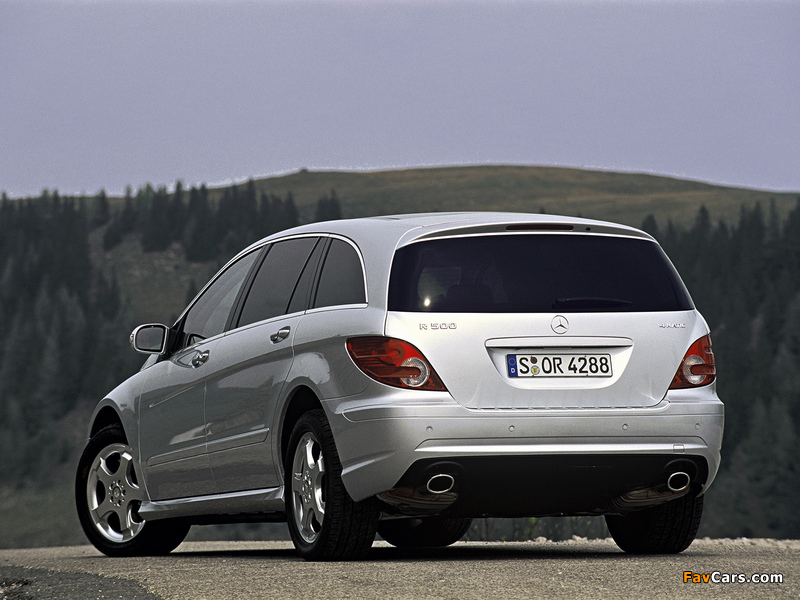 Pictures of Mercedes-Benz R 500 (W251) 2005–10 (800 x 600)