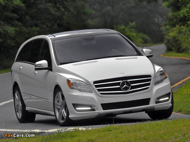 Pictures of Mercedes-Benz R 350 4MATIC US-spec (W251) 2010 (640 x 480)
