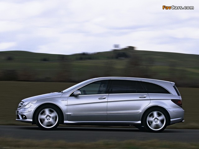 Mercedes-Benz R 63 AMG (W251) 2007–10 wallpapers (640 x 480)