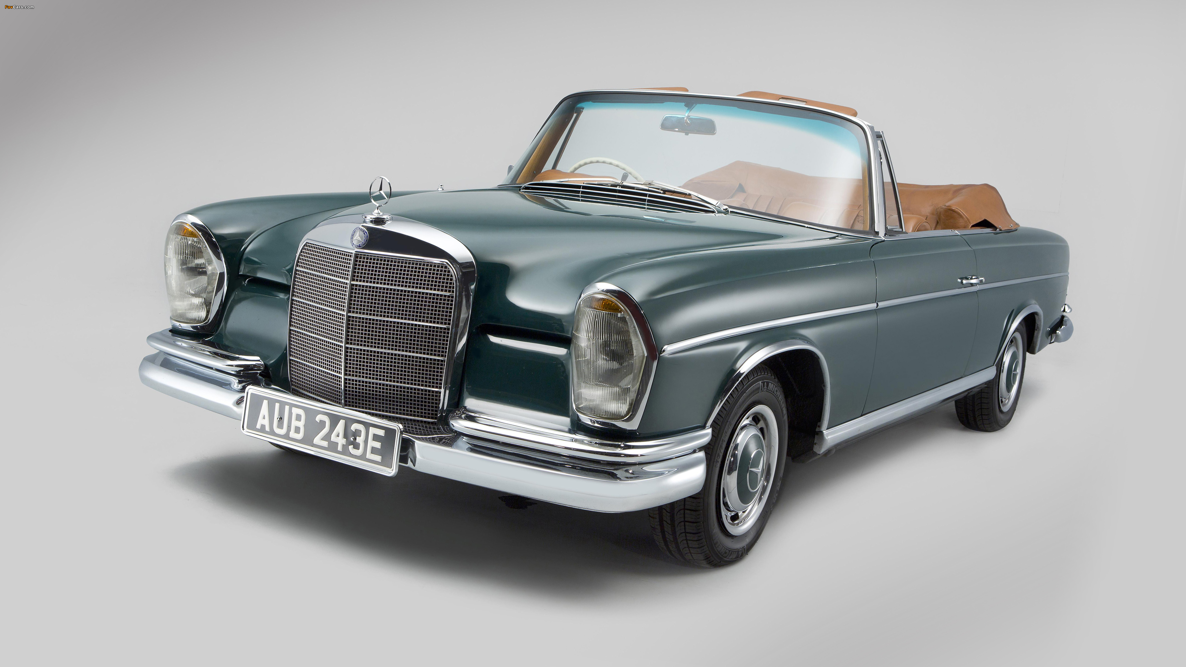 Images of Mercedes-Benz 300 SE Cabriolet UK-spec (W112) 1962–67 (4096 x 2304)