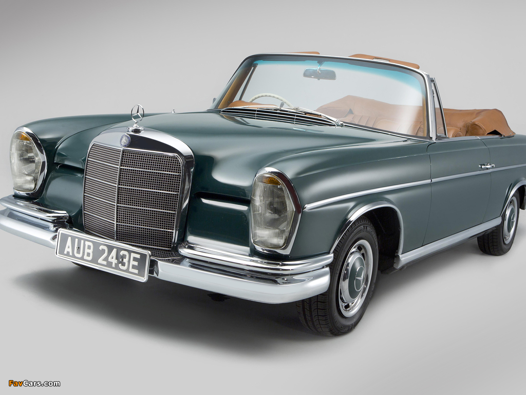 Images of Mercedes-Benz 300 SE Cabriolet UK-spec (W112) 1962–67 (1024 x 768)