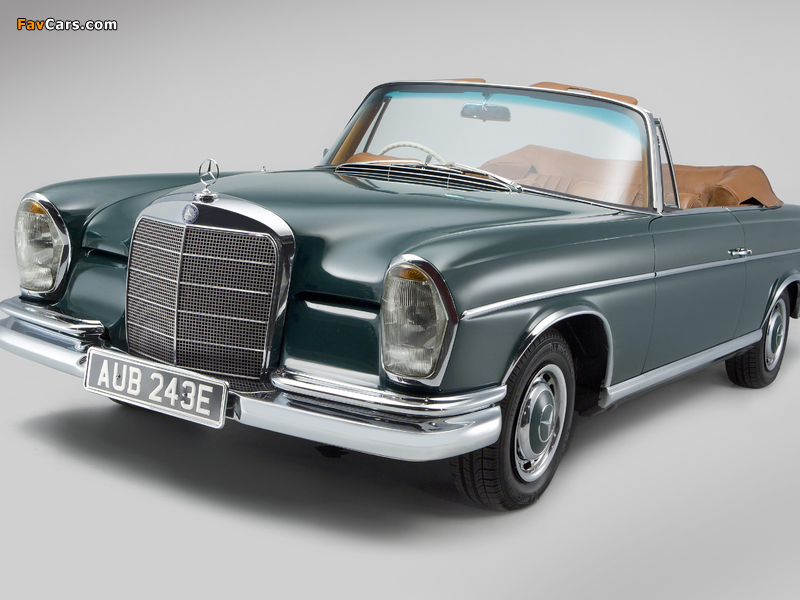 Images of Mercedes-Benz 300 SE Cabriolet UK-spec (W112) 1962–67 (800 x 600)