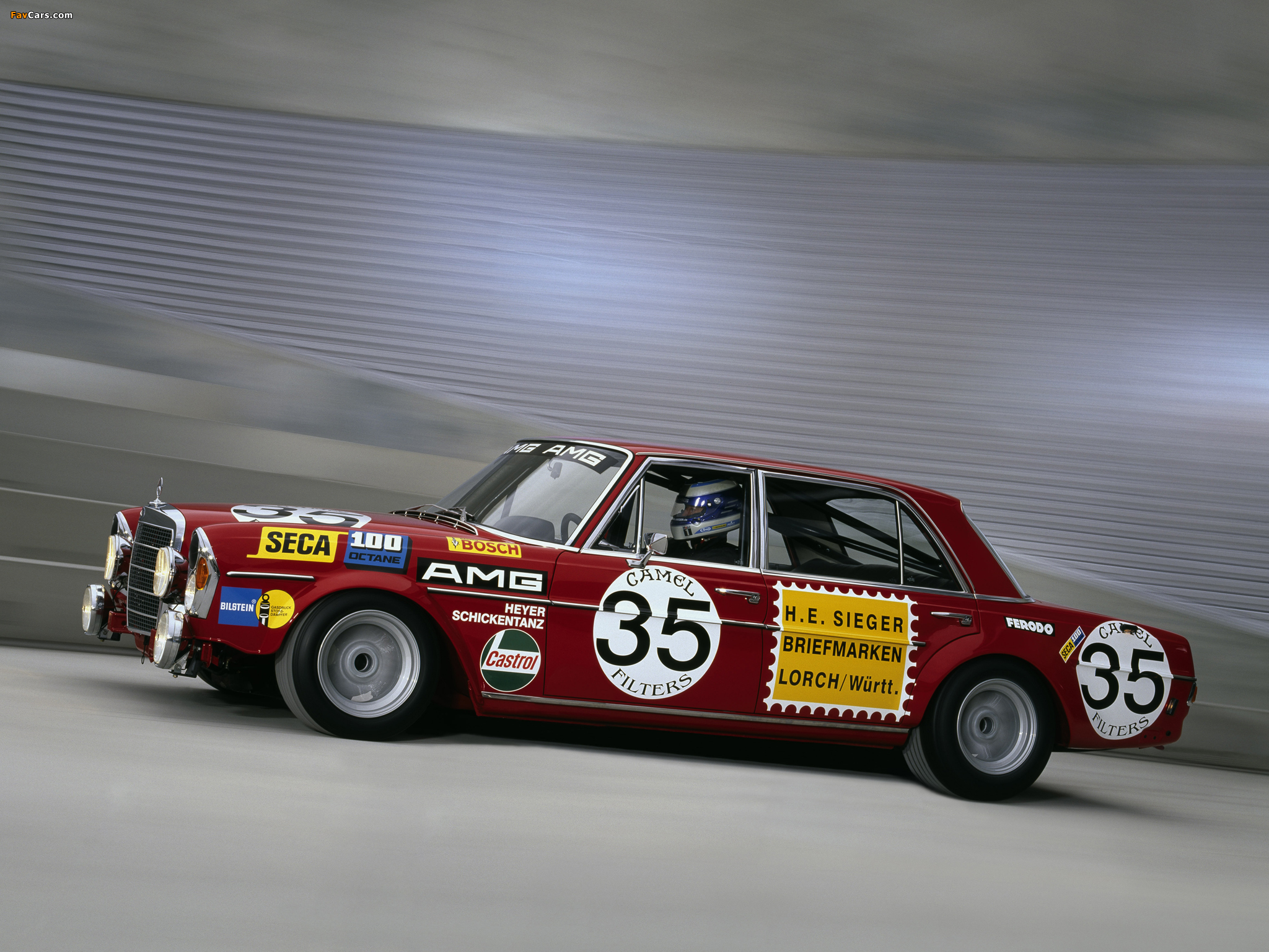 Images of AMG 300SEL 6.3 Race Car (W109) 1971 (2048 x 1536)