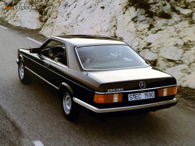 Images of Mercedes-Benz 380 SEC (C126) 1981–85 (640 x 480)