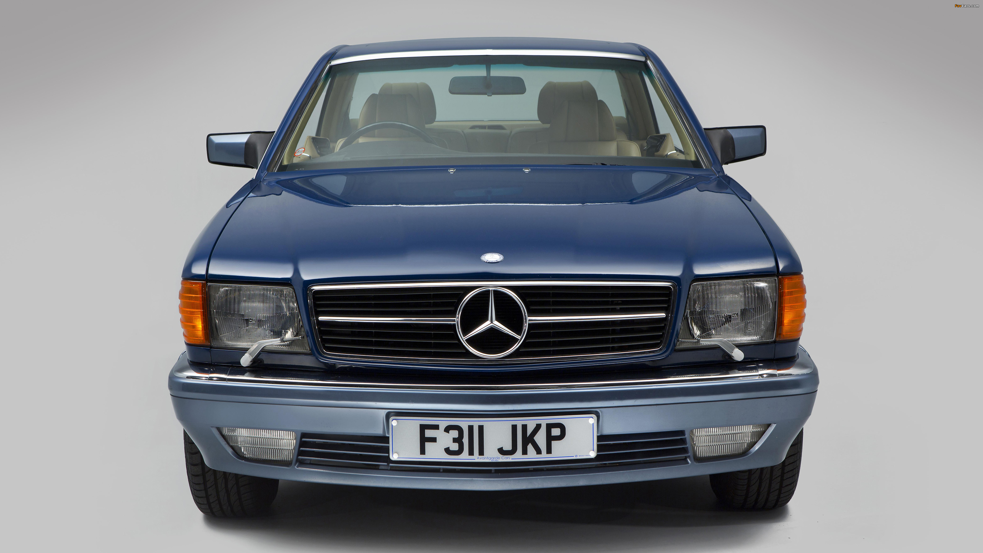 Images of Mercedes-Benz 380 SEC UK-spec (C126) 1981–85 (4096 x 2304)