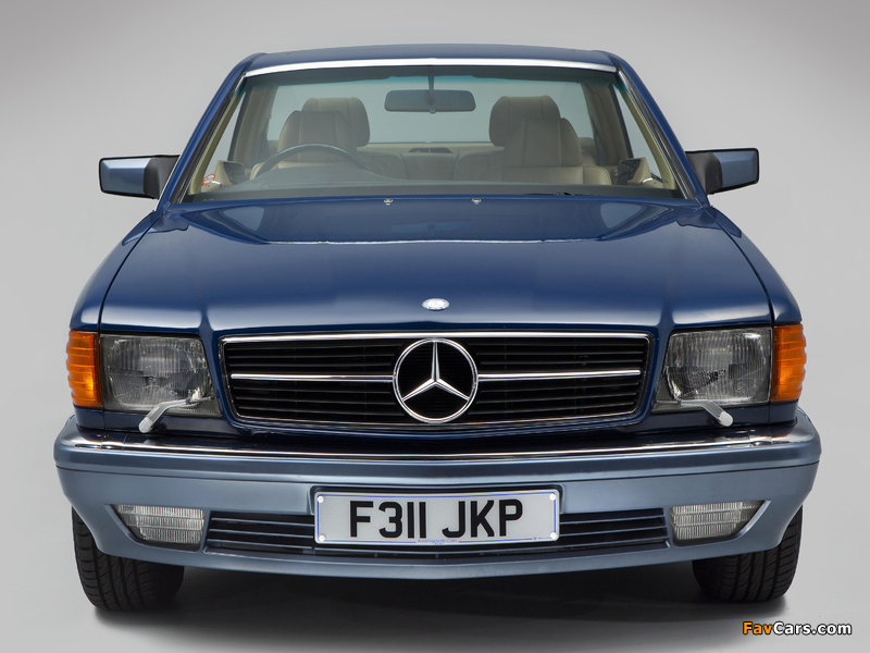Images of Mercedes-Benz 380 SEC UK-spec (C126) 1981–85 (800 x 600)
