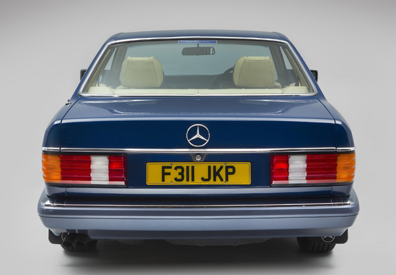 Images of Mercedes-Benz 380 SEC UK-spec (C126) 1981–85