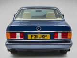 Images of Mercedes-Benz 380 SEC UK-spec (C126) 1981–85