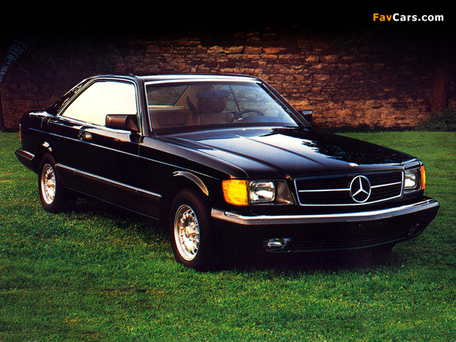 Images of Mercedes-Benz 380 SEC US-spec (S126) 1981–85 (640 x 480)