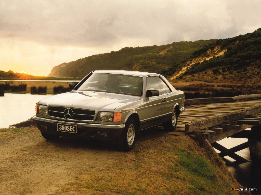 Images of Mercedes-Benz 380 SEC (C126) 1981–85 (1024 x 768)