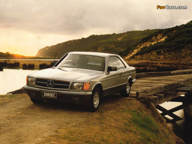 Images of Mercedes-Benz 380 SEC (C126) 1981–85 (640 x 480)