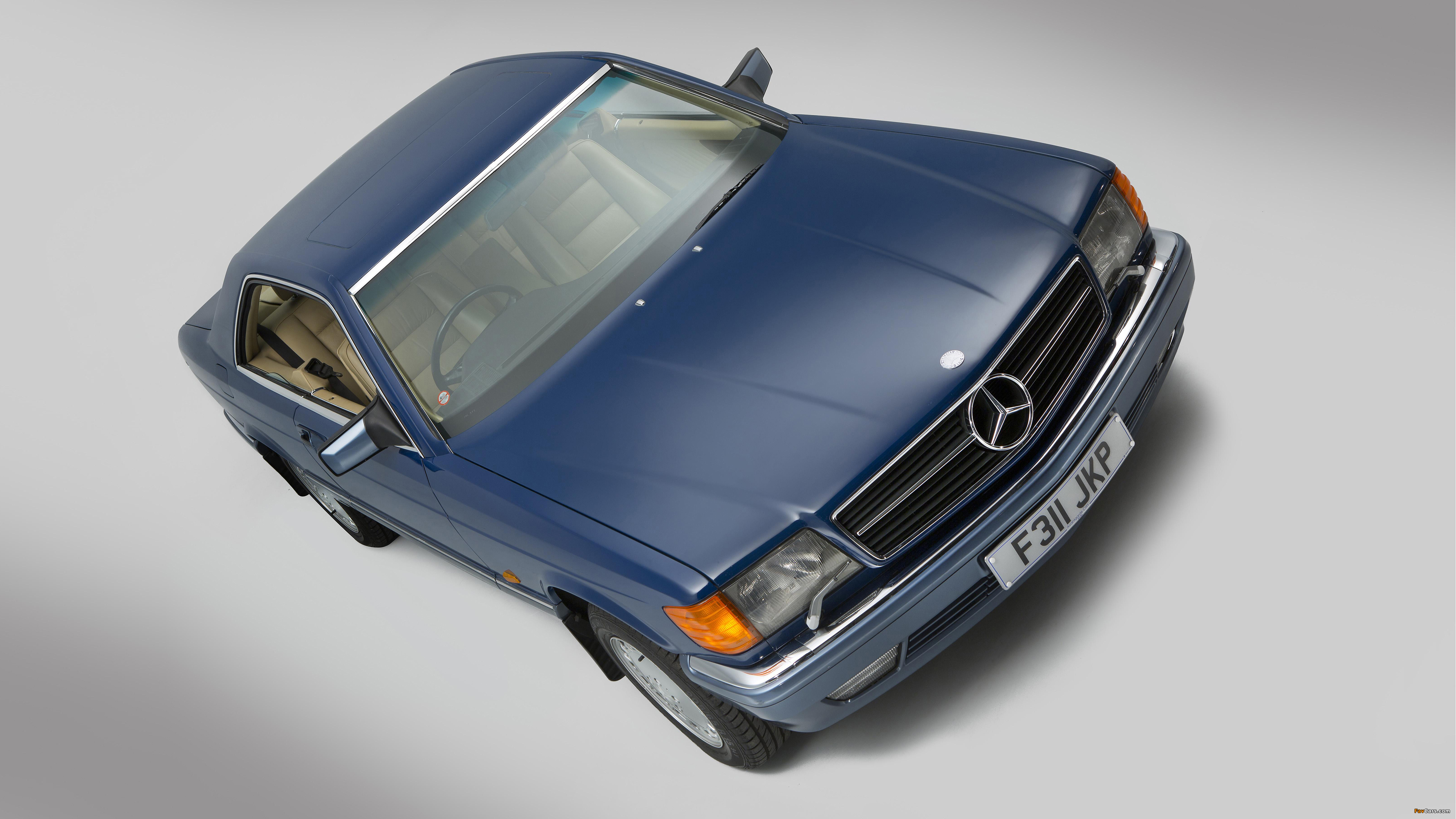 Images of Mercedes-Benz 380 SEC UK-spec (C126) 1981–85 (4096 x 2304)