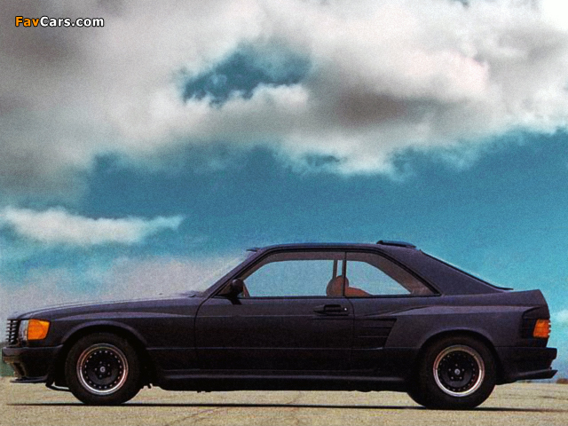 Images of Gemballa Mercedes-Benz 560 SEC Widebody Kurzheck (C126) 1986 (640 x 480)