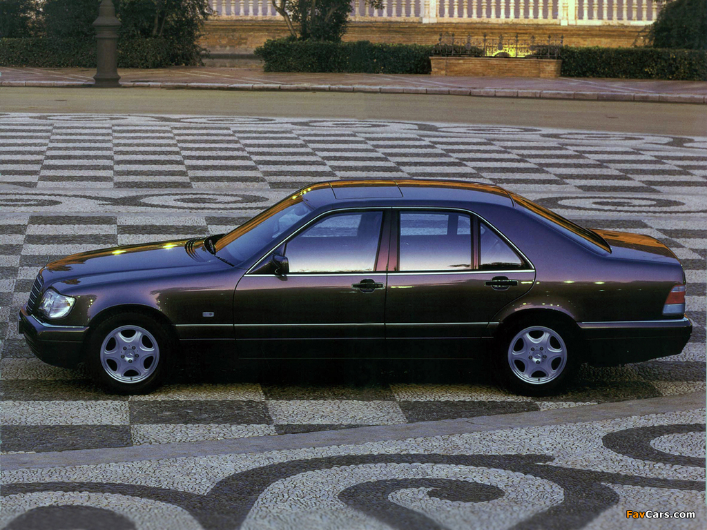 Images of Mercedes-Benz S-Klasse (W140) 1991–98 (1024 x 768)