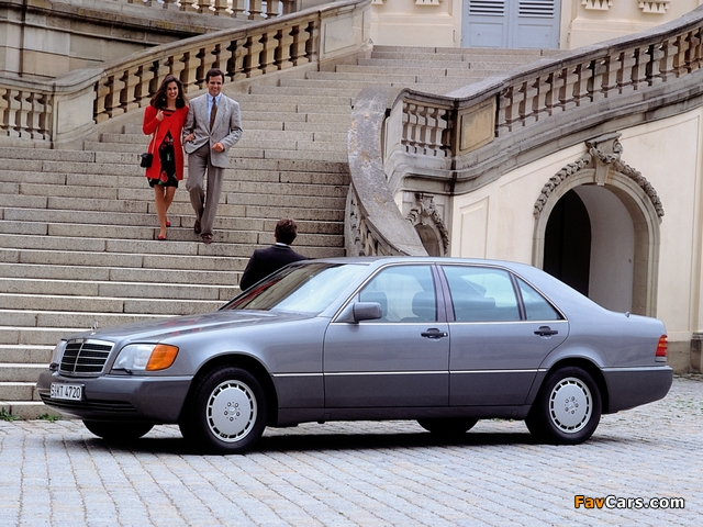 Images of Mercedes-Benz 500 SEL (W140) 1991–93 (640 x 480)