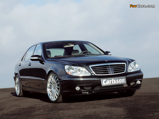 Images of Carlsson Mercedes-Benz S-Klasse (W220) 1998–2005 (640 x 480)
