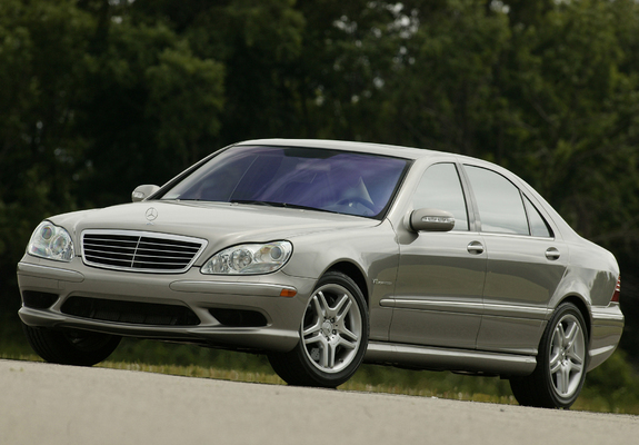 Images of Mercedes-Benz S 55 AMG US-spec (W220) 2002–05