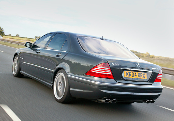 Images of Mercedes-Benz S 65 AMG UK-spec (W220) 2004–05