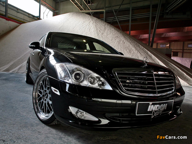 Images of Inden Design Mercedes-Benz S 500 (W221) 2005–09 (640 x 480)