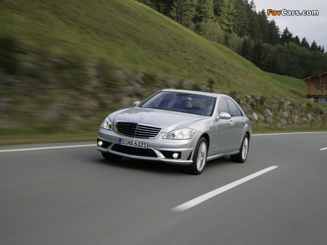 Images of Mercedes-Benz S 63 AMG (W221) 2006–09 (640 x 480)