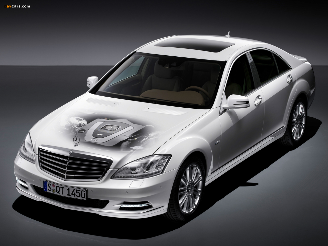 Images of Mercedes-Benz S 400 Hybrid (W221) 2009–13 (1280 x 960)