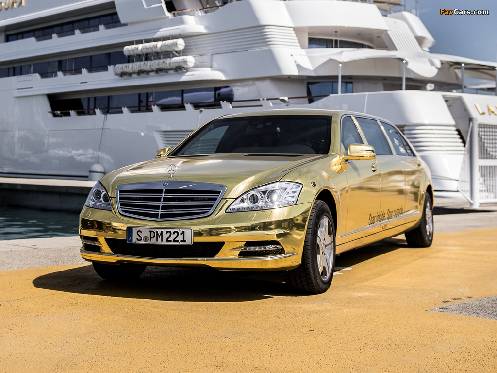 Images of Mercedes-Benz S-Klasse Pullman Festival de Cannes (W221) 2012 (1024 x 768)